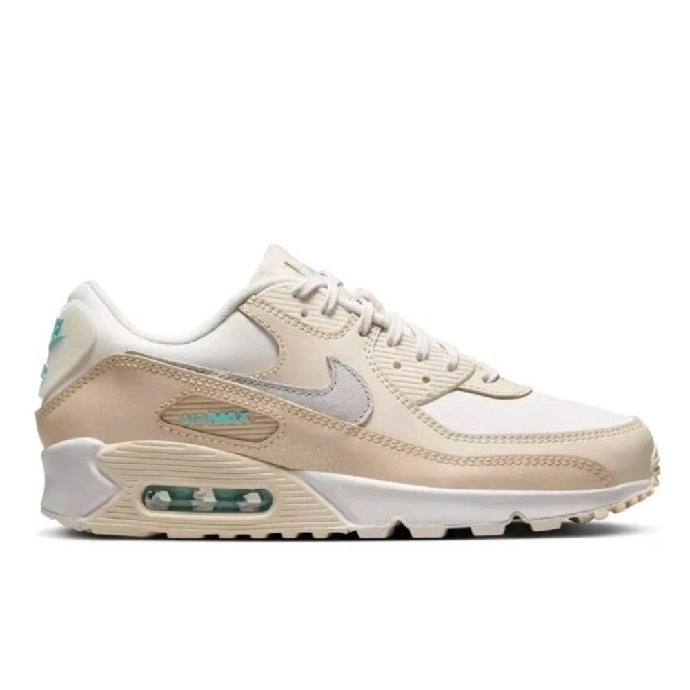 Nike Air Max 90‎ Shoes DZ5194-001 Womans 9.5 Pink Teal Sneaker Casual EUC